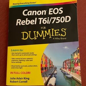 Canon EOS for Dummies Book